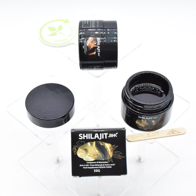 Resina de Shilajit Orgânico Pura Shilajit Himalayan Suplementos de Ácido Fulvínico Líquido 50%