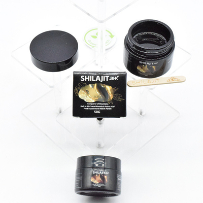 Resina orgânica de Shilajit do Himalaia pura 85+ Complexo de Traços Minerais