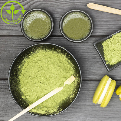 Forneça pó de matcha orgânico cerimonial de alta qualidade natural e puro da Green Biotech