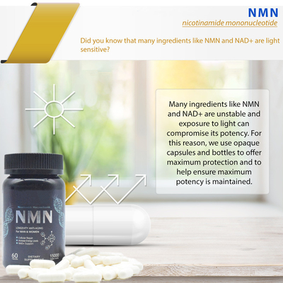Aumento puro da energia da cápsula do suplemento à longevidade 600mg Nmn