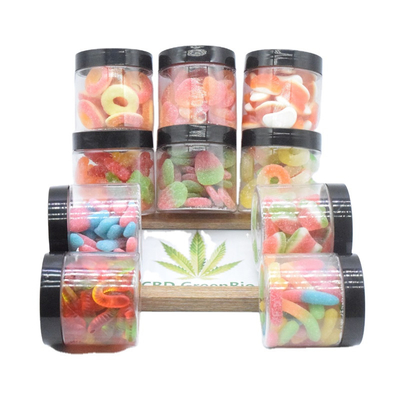O sono largo Gummies 220g do espectro CBD pela garrafa impulsiona a energia