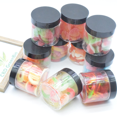 O sono largo Gummies 220g do espectro CBD pela garrafa impulsiona a energia