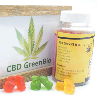 Os sem-fins gomosos superiores da categoria CBD ajudam uma ômega mais rápida da recuperação 3 anéis gomosos de CBD