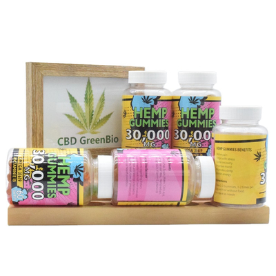 Do  comestível gomoso do cânhamo do COA 25mg CBD do PBF anti inflamatório
