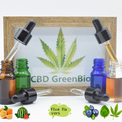 Ansiedade larga do espectro que reduz o óleo cru 500mg 1000mg 2000mg de CBD