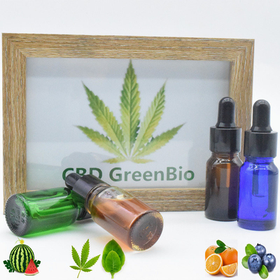 Diminuição da ansiedade do óleo de  CBD do óleo da tintura do isolado 99,9% CBD
