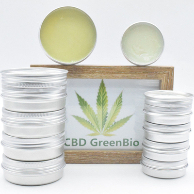 Orgânico natural puro do bálsamo 30g 60g do cânhamo do alívio das dores CBD do músculo