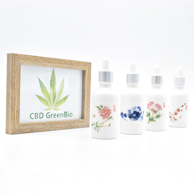 Óleo 30% crônico da dor CBD do óleo 5% 10% 20% da tintura dos testes de laboratório 500mg 3000mg CBD