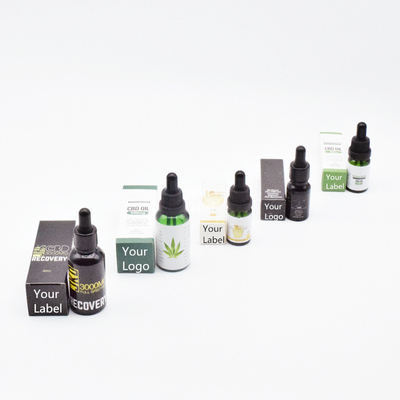 Óleo largo THC do espectro CBD do ODM do OEM livre para o cuidado saudável 500mg 1000mg