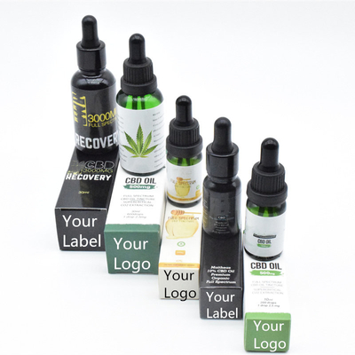 Óleo largo THC do espectro CBD do ODM do OEM livre para o cuidado saudável 500mg 1000mg