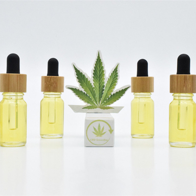 Óleo completo da tintura da inflamação CBD da dor do óleo 5% 30% de  do espectro do OEM