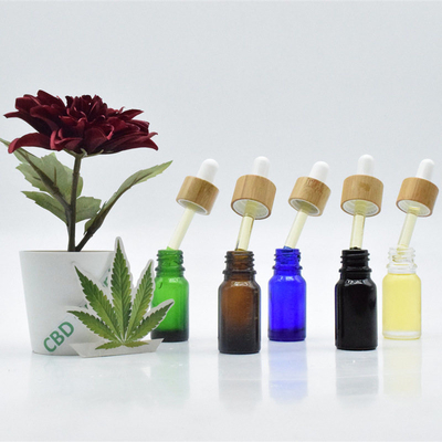 Óleo Sativa da garrafa de vidro CBD do conta-gotas do preto do controle 10ml 20ml da dor do óleo da tintura da flor CBD da folha