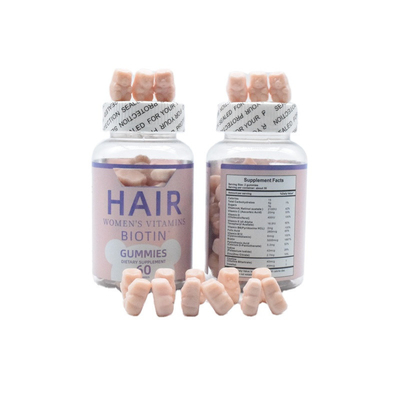 A saúde do colagênio da biotina da marca própria suplementa o colagênio Gummies do urso da pele dos pregos do cabelo