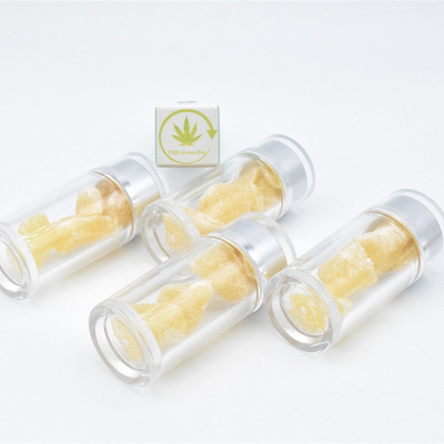 As plantas do cânhamo extraíram a cera 80% 95% do isolado de CBD para o fumo de toque ligeiro