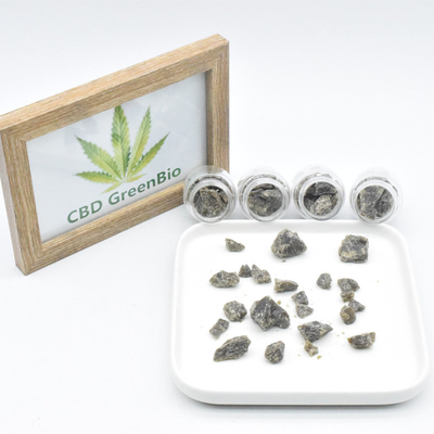 A cera da solha CBD do fumo desintegra 10 gramas por disponibilidade alta livre da garrafa THC a bio