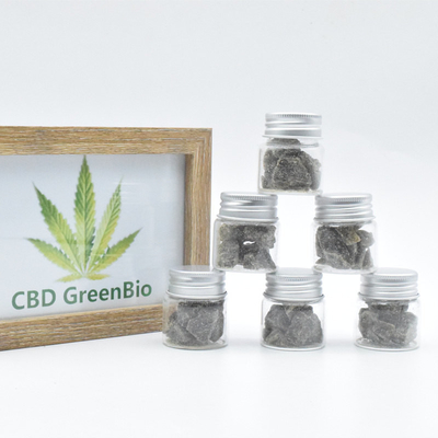 A cera da solha CBD do fumo desintegra 10 gramas por disponibilidade alta livre da garrafa THC a bio