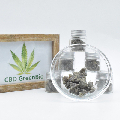 A cera da solha CBD do fumo desintegra 10 gramas por disponibilidade alta livre da garrafa THC a bio