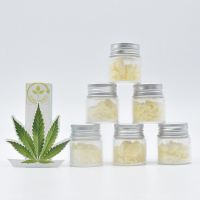 A cera da pureza alta CBD desintegra o alívio da dor da matéria prima de CBD