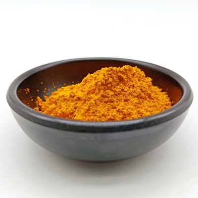 O extrato orgânico da cúrcuma de CAS 458-37-7 pulveriza o amarelo alaranjado do Curcumin de 95%