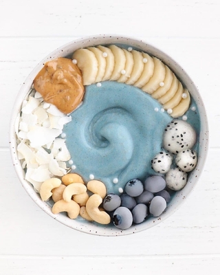 Vegetariano Spirulina azul sem glúten para o nutriente da proteína da bacia 60%-70% de Acai