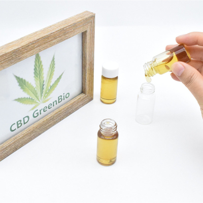 Óleo de produto de destilação orgânico puro THC de CBD 80% livre para o sono da ajuda