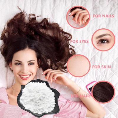 Suplemento de saúde Biotina em pó para cabelo 99% Suplementos de biotina
